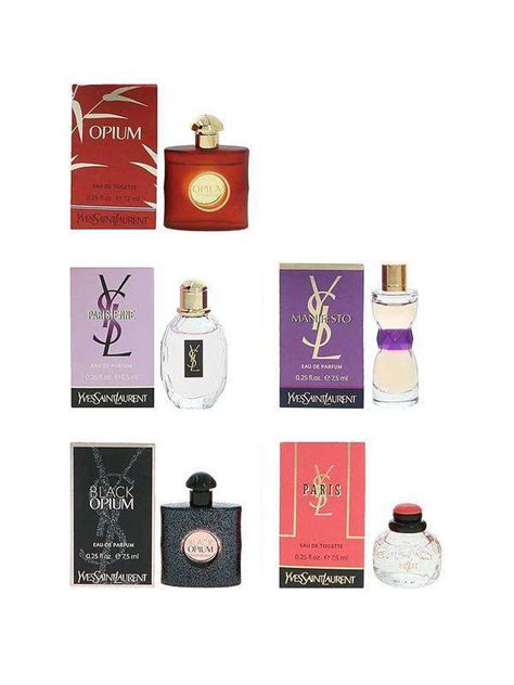 yves saint laurent paris gift set|ysl mini fragrance gift set.